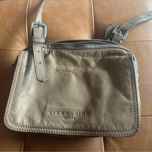 Liebeskind Taupe Leather Crossbody Bag